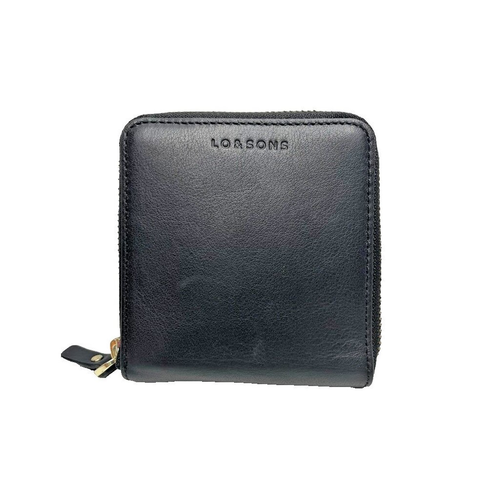 Lo & Sons Mallorca Small Wallet black color